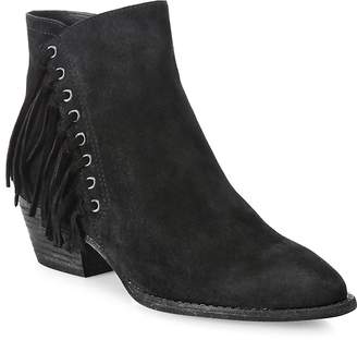 Ash Women's Lenny Fringed Suede Booties