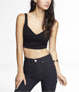 Thumbnail for your product : Express Cropped Bandage Tank