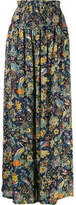 Tory Burch floral print palazzo trousers