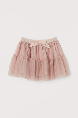 H&M Glittery tulle skirt