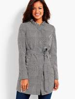 Thumbnail for your product : Talbots Glen Plaid Ruffle Trench Coat