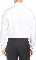 Thumbnail for your product : David Donahue Regular Fit Boxed French Cuff Tuxedo Shirt