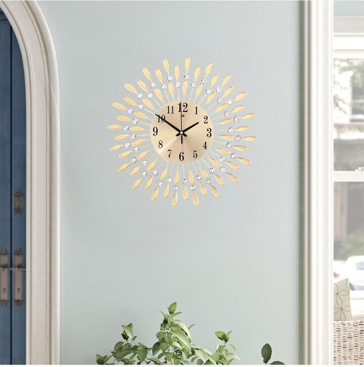 Living and Home D37.5Cm Ackerly Wall Clock ShopStyle