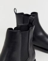 Thumbnail for your product : Raid Vivian black studded chelsea boots