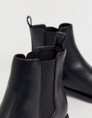 Raid Vivian black studded chelsea boots