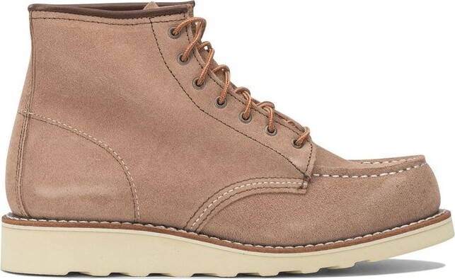 Red Wing Shoes 6 Moc Toe 3319 Lace-Up Ankle Boots
