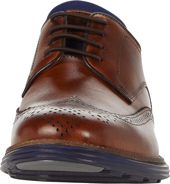 Martin Dingman Countryaire Wing Tip Men's Shoes Cigar : 8 M, Leather - Image 5