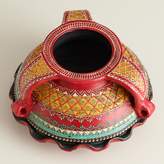 Thumbnail for your product : Cost Plus World Market Hand Painted Urali Terracotta Bowl