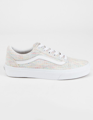 multi colored vans womens