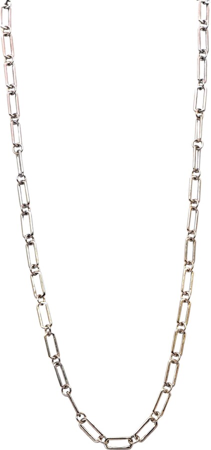 Armenta Romero Sterling Silver Paperclip Chain Necklace