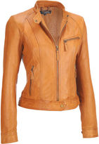 Thumbnail for your product : Wilsons Leather Womens Stand-Collar 3-Pocket Scuba Jacket