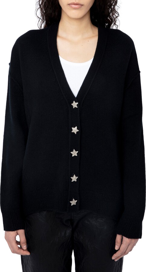 Zadig & Voltaire Mirka Bijoux Cashmere Cardigan