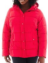 Thumbnail for your product : JCPenney St. John's Bay St. Johns Bay Puffer Jacket - Plus
