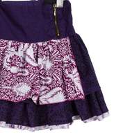 Thumbnail for your product : Catimini Girls' Flared Floral Skirt