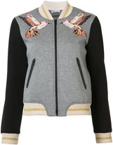 Thumbnail for your product : RED Valentino hummingbird printed bomber jacket - women - Polyamide/Polyester/Spandex/Elastane - S