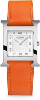 Thumbnail for your product : Hermes Heure H 26MM Stainless Steel & Leather Strap Watch