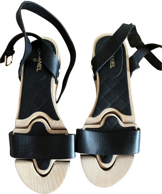 Chanel Shearling sandal - ShopStyle