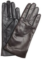 Thumbnail for your product : All Gloves grey 2-tone leather iTouch tech gloves