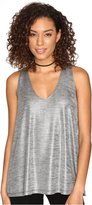 Thumbnail for your product : BB Dakota Denzel Foiled Jersey Sleeveless Top