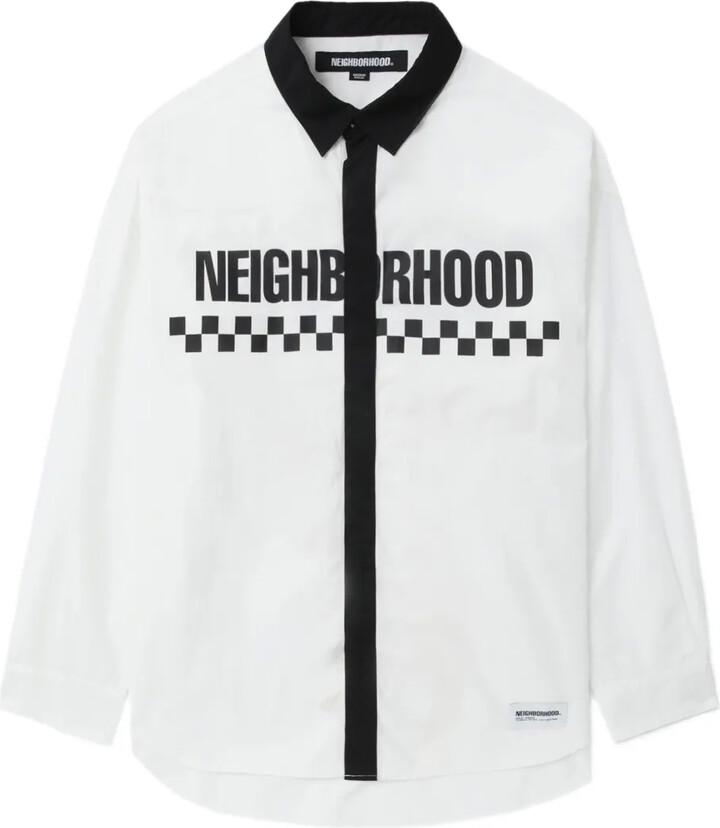 Neighborhood Check-Print Cotton Shirt - www.theoakleygroves.com