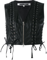 Thumbnail for your product : McQ Eyelet Biker Gilet
