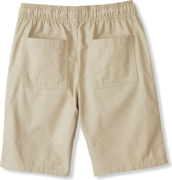 French Toast Boys Pull On Twill Short With Drawstring, Sizes 4-20