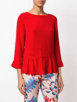 Thumbnail for your product : Marc Cain frilled hem blouse