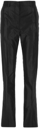 Prada Taffeta Straight-Leg Pants