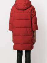 Thumbnail for your product : Aspesi padded three quarter sleeves coat