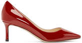 Thumbnail for your product : Jimmy Choo Red Patent Romy 60 Heels