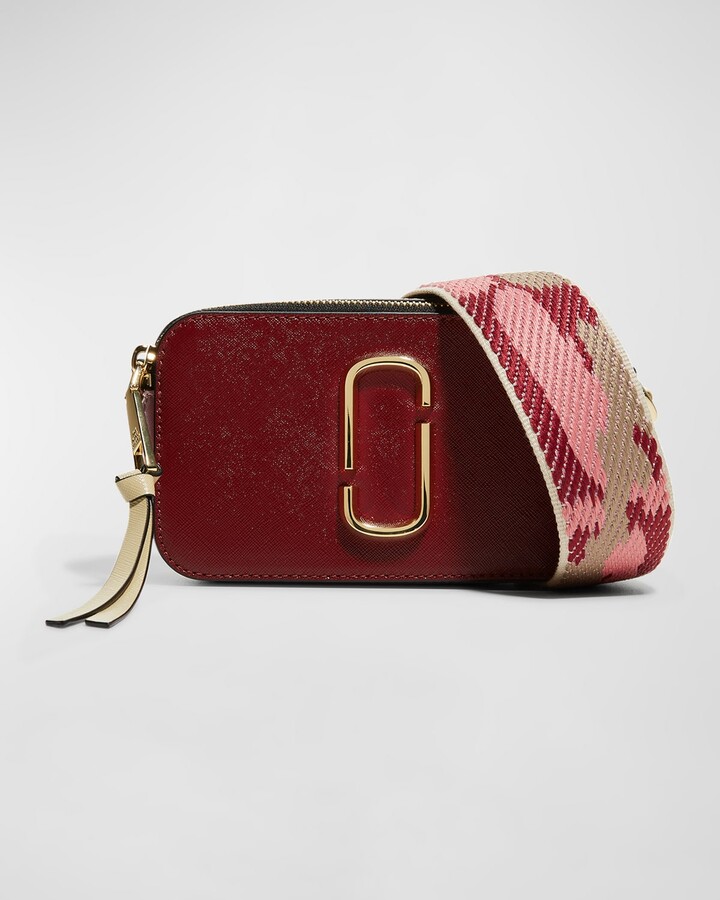 marc jacobs red camera bag