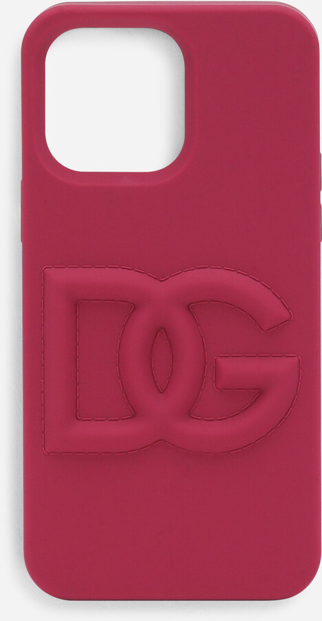 Dolce & Gabbana Rubber iPhone 14 Pro Max Cover with logo