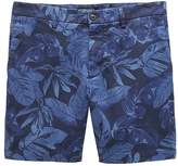 Thumbnail for your product : Banana Republic 7" Stretch-Cotton Aiden Slim Palm Print Short