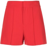 Thumbnail for your product : Alice + Olivia Dylan high-waisted pintuck shorts