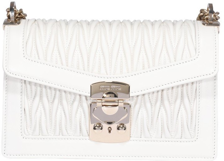 Miu Miu Confidential Matelasse Crossbody Bag ShopStyle