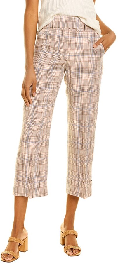 Brown Plaid Pants | Shop the world's largest collection of fashion 