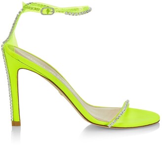 stuart weitzman yellow sandals