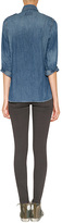 Thumbnail for your product : Current/Elliott Ankle Skinny Jeans with Studs in Licorice
