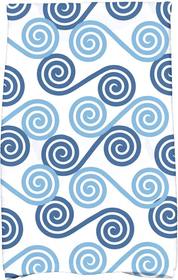 Simply Daisy 18" x 30" Rip Curl Geometric Print Kitchen Towel