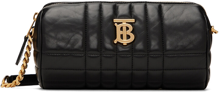 Burberry Black Lola Barrel Shoulder Bag - ShopStyle