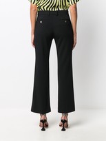 Thumbnail for your product : Gucci Embroidered Flared Trousers