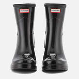 Thumbnail for your product : Hunter Women's Original Refined Mid Wedge Gloss Boots - Black