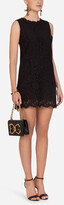Thumbnail for your product : Dolce & Gabbana Short sleeveless lace dress