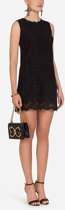 Dolce & Gabbana Short sleeveless lace dress