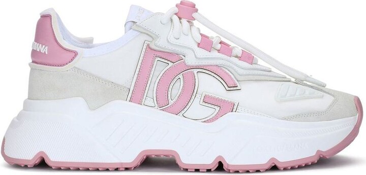 dolce and gabbana daymaster sneakers pink
