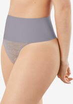 Thumbnail for your product : Maidenform Tame Your Tummy Lace Thong DM0049