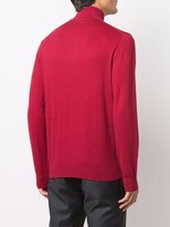 Thumbnail for your product : Paul Smith Zebra-Patch Roll-Neck Jumper
