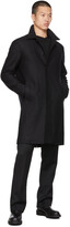 Thumbnail for your product : Harris Wharf London Black Wool Mac Coat