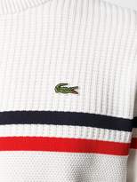 Thumbnail for your product : Lacoste logo stripe pullover