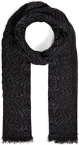 Thumbnail for your product : Zadig & Voltaire Wool Zebra Print Scarf